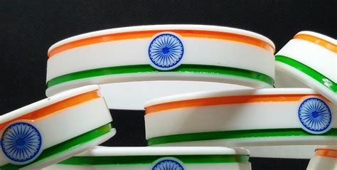 Tri Color Silicone Wristbands At Rs 18 Piece Silicone Wristbands In