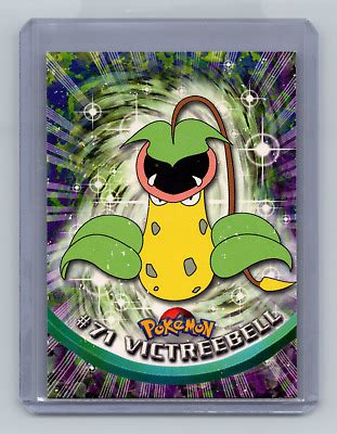 Pokémon Topps TV Animation Edition 1999 Blue Logo 71 Victreebell eBay