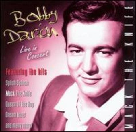 Live In Concert Bobby Darin Cd Mack The Night Splish Splash And More For Sale Online Ebay