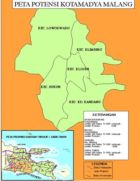 POTENTIAL MAP OF MALANG