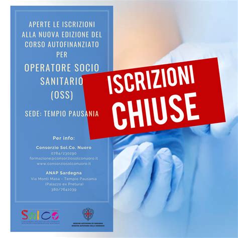 Corso Di Qualifica Per Operatore Socio Sanitario OSS Consorzio Sol Co