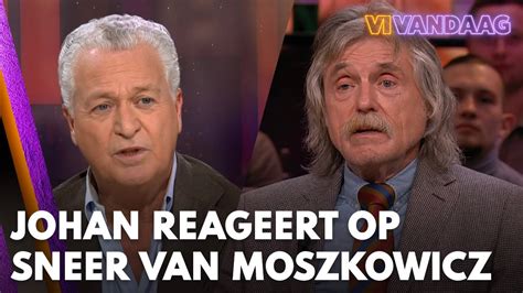 Johan Reageert Op Sneer Bram Moszkowicz Bij Shownieuws Vi Vandaag