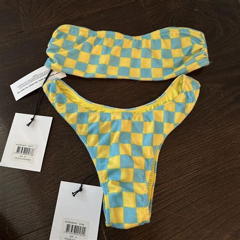 WITH JEAN Bikini Set Top XS Bottom S Tags On Depop