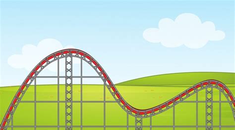 Roller Coaster Cartoon Stock Illustrations 1993 Roller Coaster