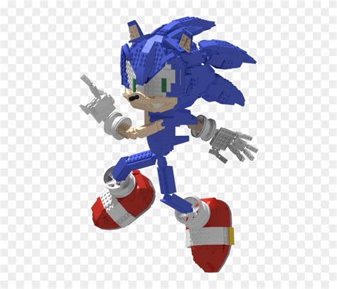 Sonic Lego, HD Png Download - 600x800(#3448427) - PngFind