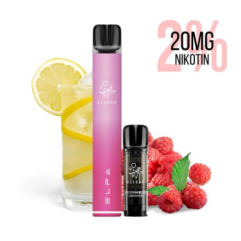 Elfbar Elfa Pro Pod Kit Aurora Pink E Zigaretten Shop Liquids Z