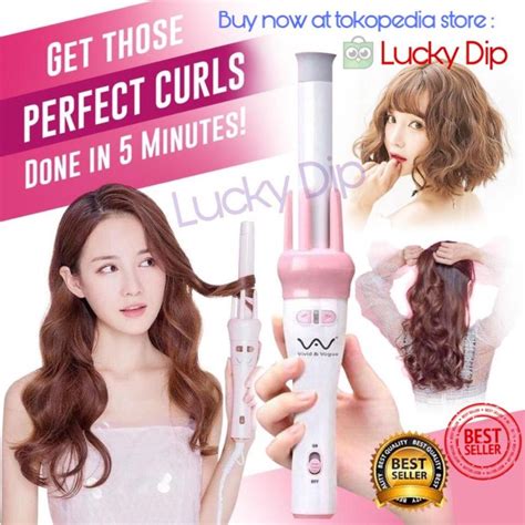 Jual Iron Curling Automatic Magic Hair Curl Catokan Curly Keriting