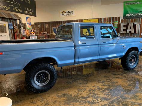 1975 Ford F 250 Crew Cab 4x4 Custom High Boy For Sale Ford Other