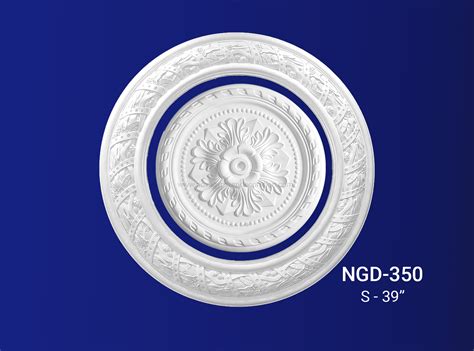 Gypsum Plaster Ceiling Rose Design And Model Ngd 350 Gypsum Decoration Company In Bangladesh