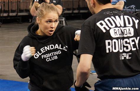 Ronda Rousey Ufc 170 Workout 3 Mma Junkie