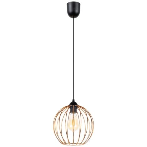 Suspension Filaire Matt Xe W V Noire Cuivr E Lumimania