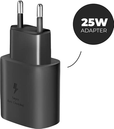 Adapter Voor Samsung W Snellader Met Usb C Aansluiting