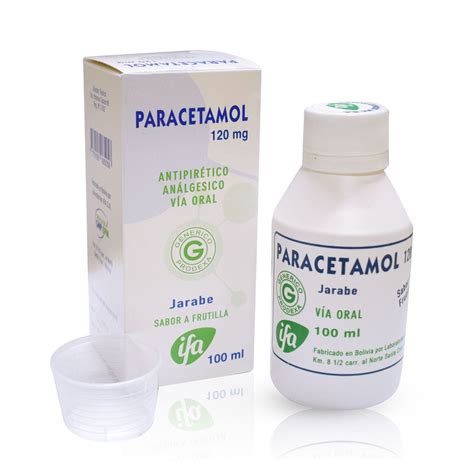 Paracetamol 120 mg – Laboratorios Ifa