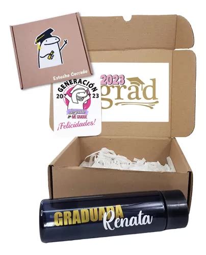 Estuche Regalo Sorpresa Vaso Cilindro Para Graduacion Person MercadoLibre