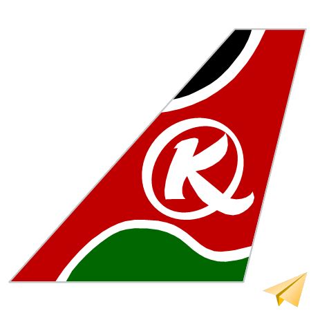 Kenya Airways | Papier Avion by Airigami