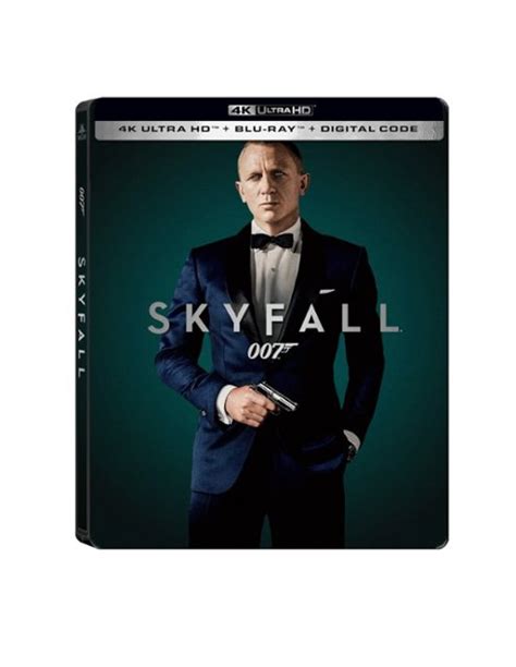 Skyfall 4k2d Blu Ray Steelbook Best Buy Exclusive Usa Hi Def Ninja Pop Culture