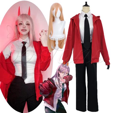 Chainsaw Man Cosplay - Power Uniform Cosplay Costume Set | Chainsaw Man Shop