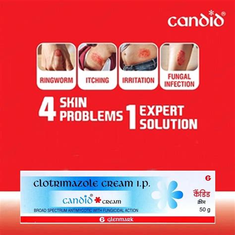 Candid Cream 50GM Best For Fungal Skin Infections EBay