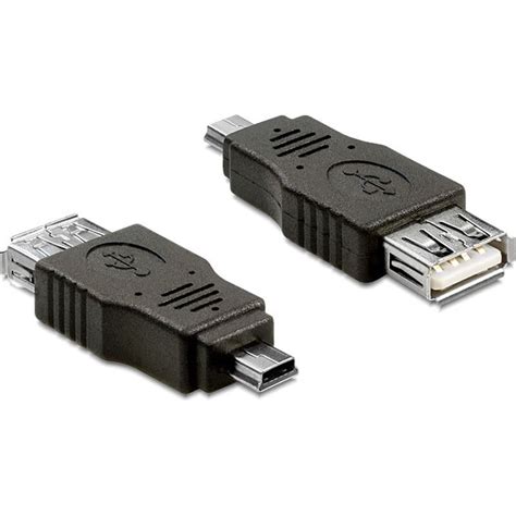 Delock Usb Adapter A Zu Mini B Bust Otg Usb Mindfactoryde