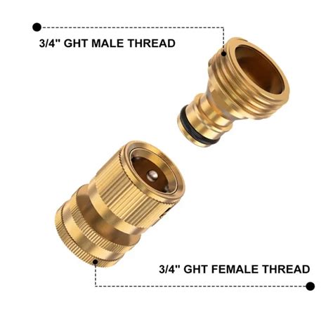 Garden Tools Planters Herramienta Brass Easy Connection Coupling Hose