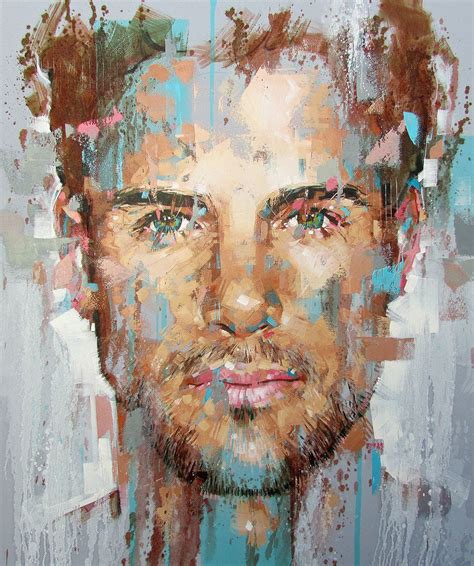 Abstract Portrait Painting Collage Portrait Portrait Drawing Figure