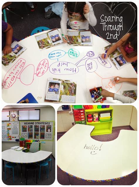 Bright Ideas! My Adhesive Whiteboard Table! - Soaring