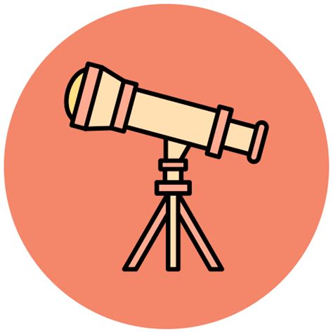 Telescope Generic Color Lineal Color Icon