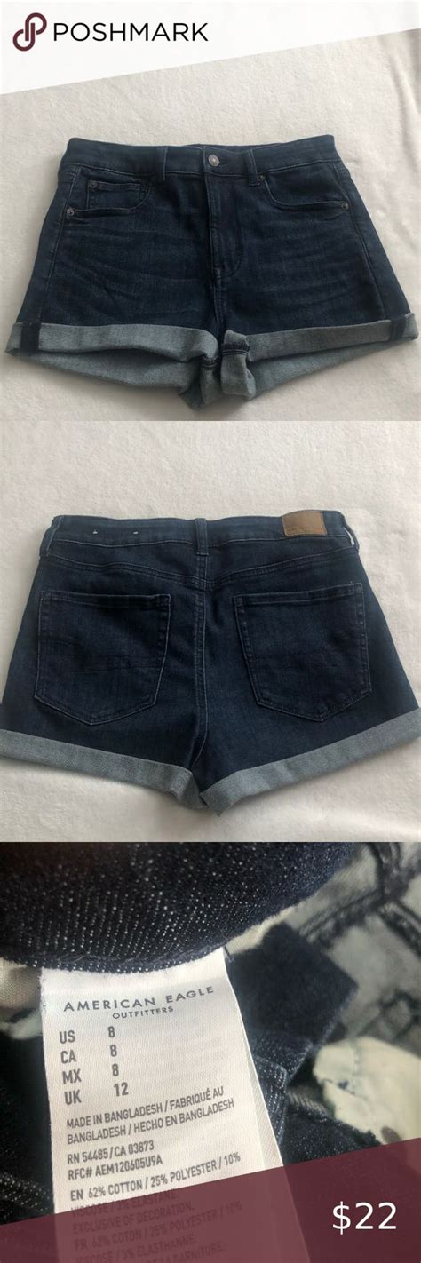 American Eagle Ne X T Level Stretch Jean Shorts Brand New