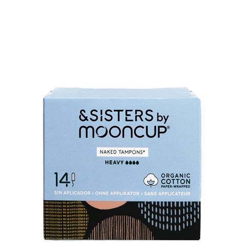 Mooncup Naked Tampons Heavy 14 Pack LOOKFANTASTIC