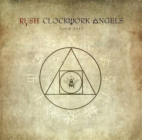 Rush Clockwork Angels 2012 Tour Book Artwork And Photographs