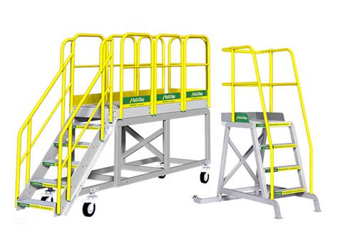 RollaStep Mobile Work Platforms | SafeRack