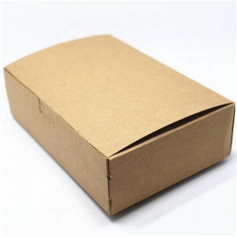 Paper Brown Matt Lamination Plain Corrugated Rectangular Boxes For Gift