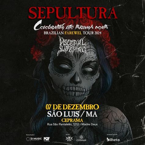 Sepultura Turnê de Despedida em São Luis Evento ON