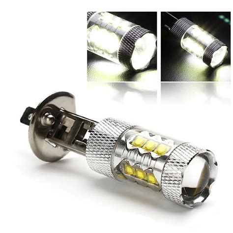 Pcs Brand Chip Xbd Led H W Car Fog Lights White Daytime Running