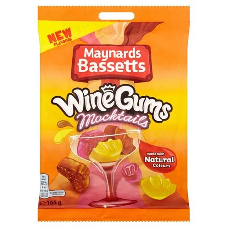 Maynards Bassetts Wine Gums Mocktails Uk British Candy Candy Funhouse Ca