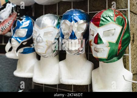 Mexican luchador (wrestler) masks Stock Photo - Alamy