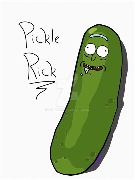 Pickle Png Hd Pickle Rick By Calidav 43941 Kb Free Png Hdpng