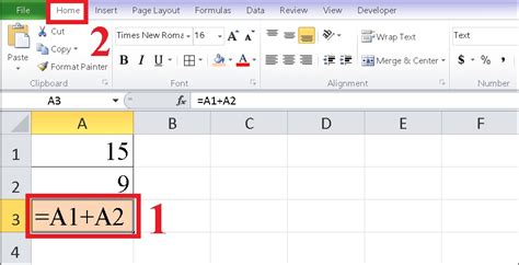 Cách sửa lỗi công thức trong Excel không thực hiện được