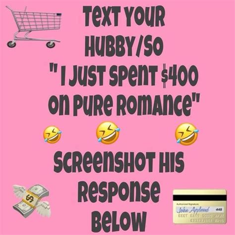 Text Your Hubby Pure Romance Games Pure Romance Party Pure Romance