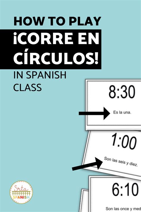 10 Ways To Play ¡corre En Círculos In Your Spanish Class Srta Spanish