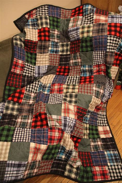 Cozy Flannel Plaid Quilt