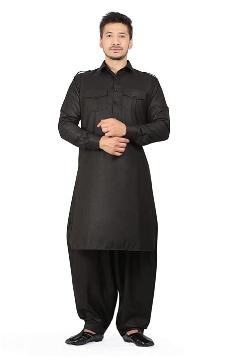 Buy MAJESTIC Style Afghani Pathani Suit For Men Luxury Fabric Kurta