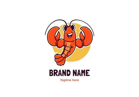 Premium Vector Lobster Seafood Logo Mascot