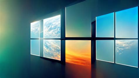 以下是一些人工智慧生成的Windows 12桌布