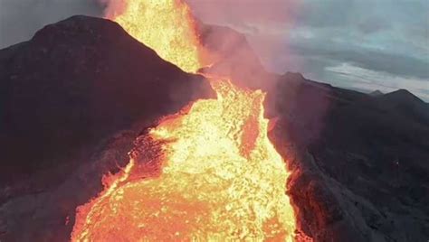 Il Drone Inghiottito Dal Vulcano Fagradalsjfall In Islanda 3 Dago