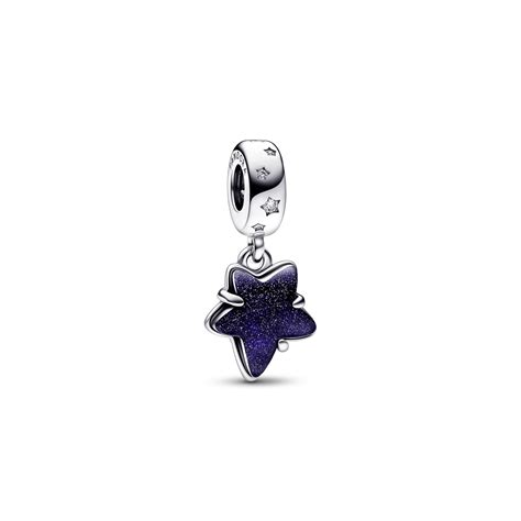 Charm Pandora Colgante Estrella Galaxia Celestial C