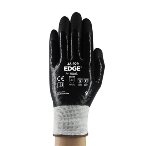 Black Ansell Edge Cut Resistance Gloves At Rs Pair In Pune