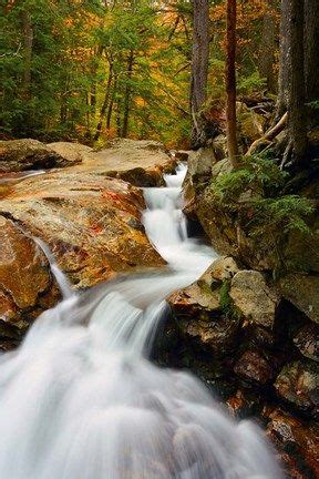 Pemigewasset River In Franconia Notch State Park New Hampshire By