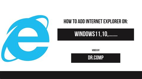 How To Install Internet Explorer In Windows 11 [with Chrome Extension] Youtube