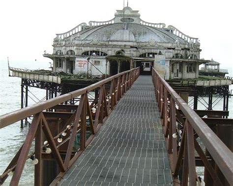 Secrets of Brighton's West Pier including photos from before the fire